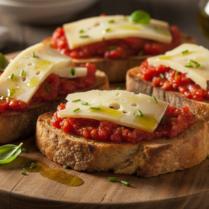pan con tomate y manchego